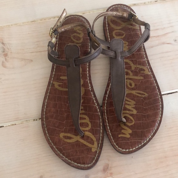 Sam Edelman Shoes - Sam Edelman Gigi thong light brown buckle sandals